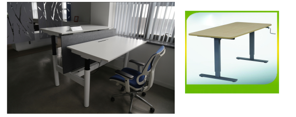 我們的智能升降桌美如畫!
